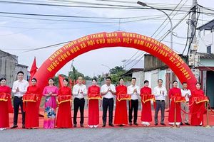 Hải Phòng: Phường An Phong khánh thành các công trình chào mừng Quốc khánh 2/9
