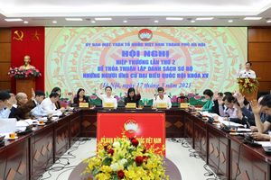 Hà Nội: Nhất trí danh sách sơ bộ 72 ứng cử viên đại biểu Quốc hội khóa XV
