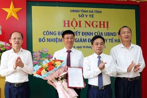 Hà Tĩnh bổ nhiệm Phó Giám đốc Sở Y tế