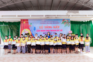 Hải Phòng: Trường Tiểu học An Hưng tổ chức Lễ Tổng kết, Liên hoan Cháu Ngoan Bác Hồ năm học 2021-2022
