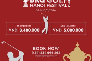 Hai tuyệt tác sân gôn đã sẵn sàng chào đón sự kiện BRG Golf Hanoi Festival 2024