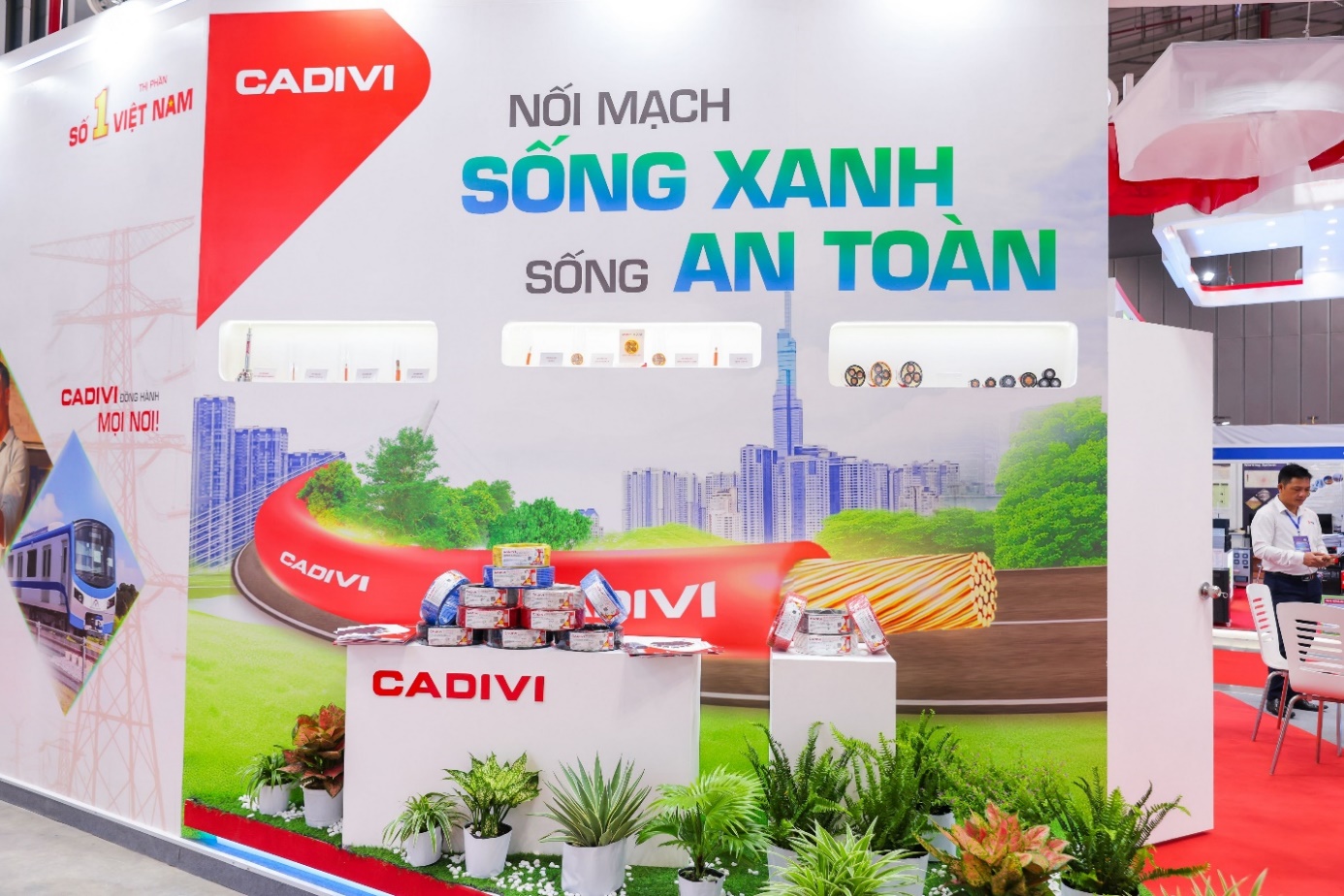 CADIVI giới thiệu sản phẩm mới hướng đến “Sống xanh – Sống an toàn”.  