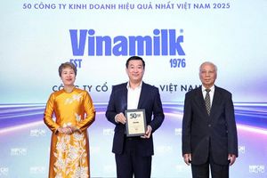 Vinamilk khẳng định bản lĩnh tiên phong qua bảng xếp hạng Top50 năm 2025
