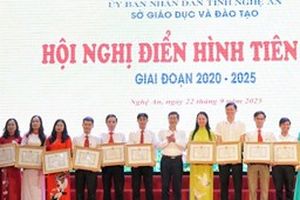 87 tập thể và cá nhân ngành giáo dục Nghệ An đạt danh hiệu điển hình tiên tiến