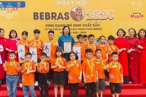 Phú Thọ: 29 học sinh trường tiểu học Tân Dân đoạt Huy chương Vàng cuộc thi Toán quốc tế Bebras