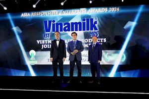Tiên phong về Net Zero, Vinamilk được vinh danh tại giải thưởng doanh nghiệp trách nhiệm Châu Á