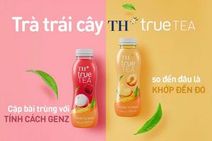 Trà trái cây TH true TEA - cặp bài trùng với tính cách GenZ