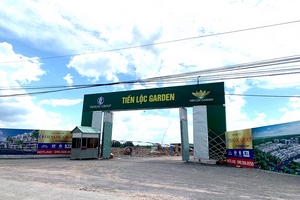 Dự án Tiến Lộc Garden: Ngang nhiên mở bán khi chưa hoàn thiện pháp lý