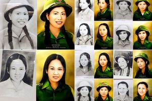 Phục dựng chân dung ảnh 10 nữ TNXP hy sinh ở Ngã ba Đồng Lộc