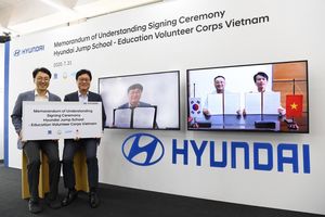 Hyundai triển khai Chương trình tình nguyện giáo dục dành cho sinh viên Việt Nam