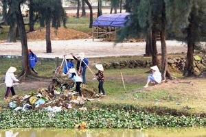 "Biến Khu di tích thành bãi tập kết rác": Chính quyền vào cuộc tích cực