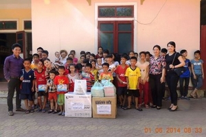 Món quà ý nghĩa ngày 1/6 tại làng trẻ SOS Hà Tĩnh