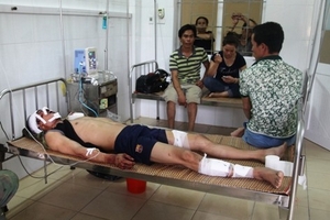 Sập giàn giáo tại Vũng Áng - Hà Tĩnh: 5 người thương vong