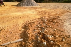 Hà Tĩnh: Đường tránh lũ chưa hoàn thành đã xuống cấp