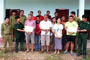 Biên phòng Hà Tĩnh bắt giữ 5,5 tấn ma túy cùng 11 đối tượng