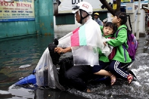 Nhiều khu vực ở TP.HCM có thể bị ngập úng vì triều cường