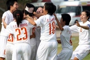 Thắng 11-0, tuyển nữ Việt Nam làm nóng SEA Games