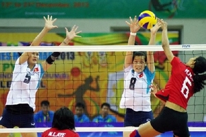 Bóng chuyền nữ Việt Nam hoàn thành chỉ tiêu ở SEA Games