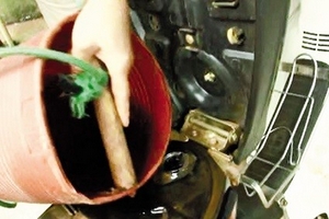 Hoang mang giếng nước biến thành giếng xăng