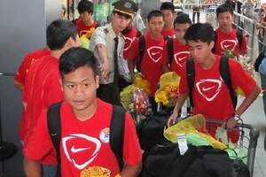 Đội tuyển U19 Việt Nam chạy đà cho giải U19 quốc tế