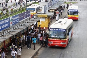 Transerco chạy hơn 9.000 lượt xe buýt/ngày dịp Tết