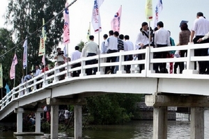 Xây cầu nối Kandal của Campuchia với tỉnh An Giang