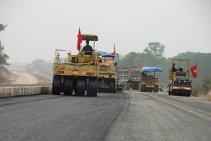 Lùi thời hạn thông xe cao tốc Hà Nội-Thái Nguyên