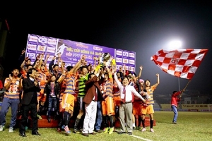 Ninh Bình đoạt Siêu cúp quốc gia trên chấm luân lưu