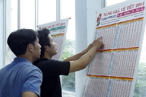 Ga Sài Gòn còn hơn 9.000 vé chiều đi ra trước Tết