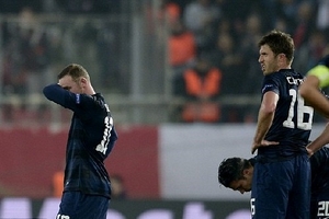 Olympiakos tạo nên cú sốc khi đánh bại Manchester United