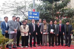 Hà Nội: Con phố mang tên nhà báo liệt sỹ Trần Kim Xuyến