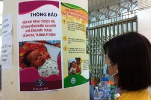 Trên toàn quốc ghi nhận gần 4.000 trường hợp mắc sởi