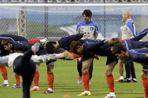 Tuyển Hàn Quốc đổ bộ xuống Cuiaba chuẩn bị cho trận gặp Nga