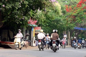 Bắc bộ tăng nhiệt, Trung bộ nắng nóng vượt ngưỡng 39 độ