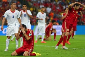 Cựu vương Tây Ban Nha tệ hại nhất trong lịch sử World Cup