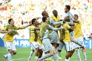 Trận Brazil thắng Chile ở vòng 1/8 phá kỷ lục trên Twitter