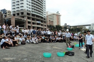 Quảng Ninh: Lo sợ thảm họa tràn dầu, địa phương tổ chức tập huấn