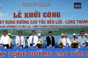 Thủ tướng phát lệnh khởi công đường cao tốc Bến Lức-Long Thành