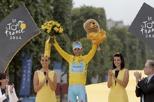 Tay đua người Italy Nibali đăng quang Tour de France 2014