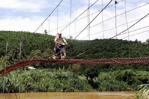 Đắk Nông đầu tư 3,6 tỷ đồng tu sửa các cầu treo, cầu tạm