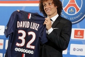 "Bom tấn" David Luiz chính thức ra mắt trong màu áo PSG