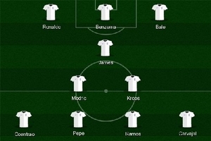 Real tung đội hình siêu khủng ở trận tranh Siêu cúp châu Âu