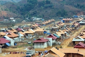 Khẩn trương di dời 62 hộ dân tái định cư thủy điện Sơn La đến nơi mới