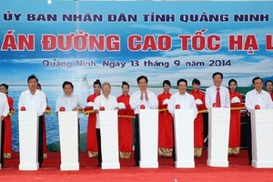 Thủ tướng phát lệnh khởi công đường cao tốc Hạ Long-Hải Phòng