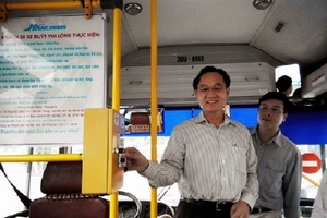 Hà Nội: Thí điểm dùng vé tháng điện tử xe buýt vào ngày 6/10