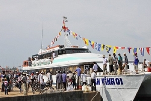 Nâng cao chất lượng phục vụ hành khách ra vào đảo Lý Sơn