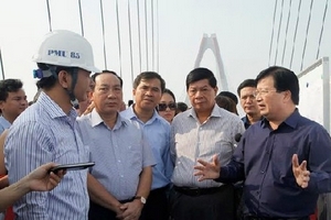 Kiểm tra các dự án giao thông trọng điểm của Thành phố Hà Nội