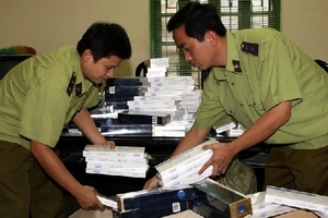 Vĩnh Long thu giữ gần 14.500 gói thuốc lá ngoại nhập lậu