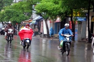 Cuối tuần, Bắc bộ trời se lạnh, Trung bộ có mưa nhiều