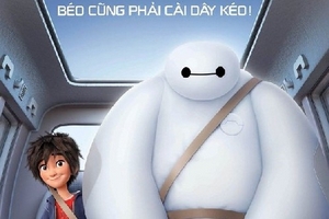 "Big hero 6": Phim hoạt hình Mỹ mang đậm chất Nhật Bản